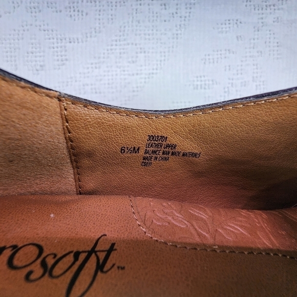 Söfft Eüro Soft Black Wedge Shoes - Picture 11 of 11